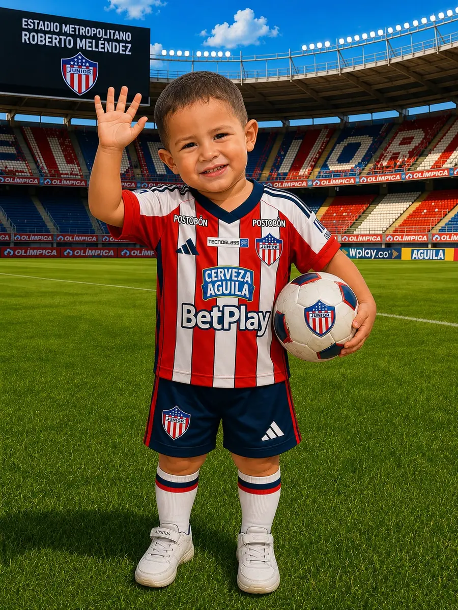 Lucas en el estadio